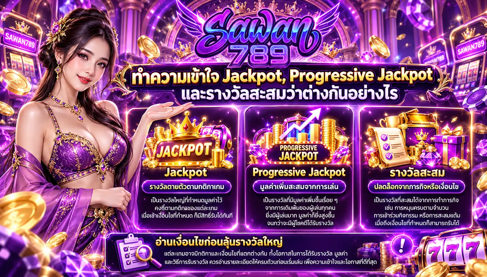 Progressive Jackpot แตกต่างจากรางวัลคงที่อย่างไร